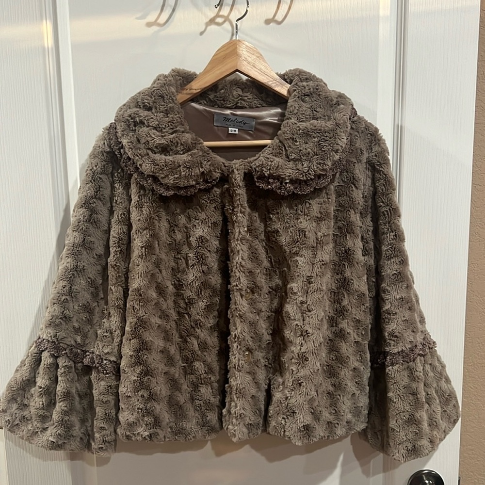 Teddy bear type of jacket